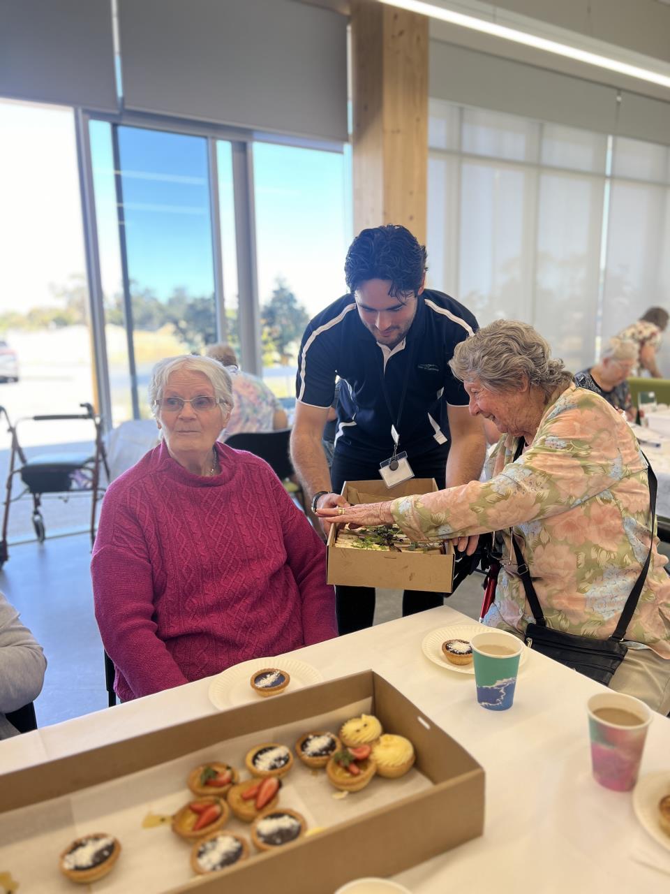 Seniors celebrated at the Eaton Community Library!